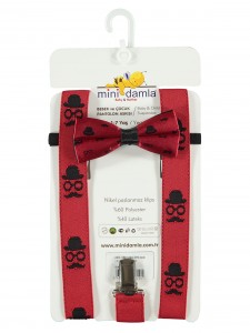 Wholesale - Minidamla-Lüks Tekin - Red - DT & FMCG-Belt And Strap-S Size (Of 4) 4