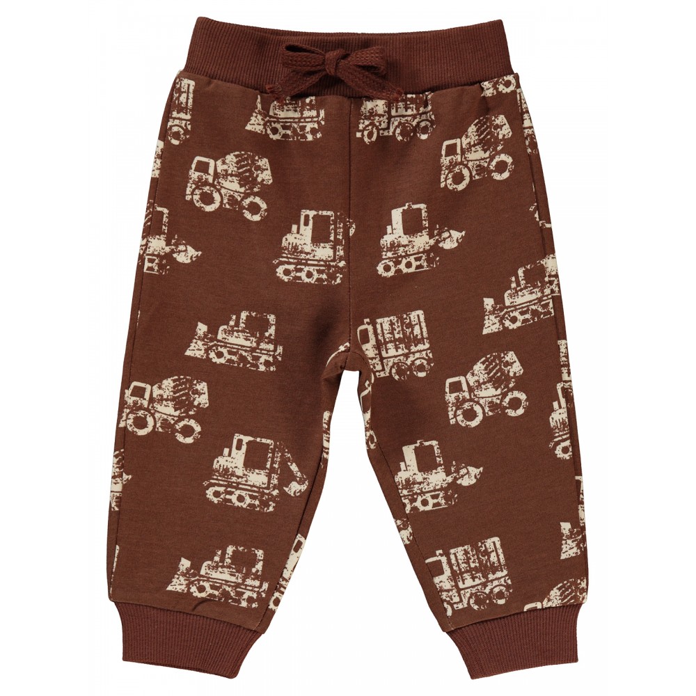 Wholesale - Civil Baby - Brown - Baby-Track Pants-68-74-80-86 Size (1-1-2-2) 6