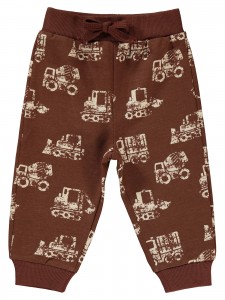 Wholesale - Civil Baby - Brown - Baby-Track Pants-68-74-80-86 Size (1-1-2-2) 6