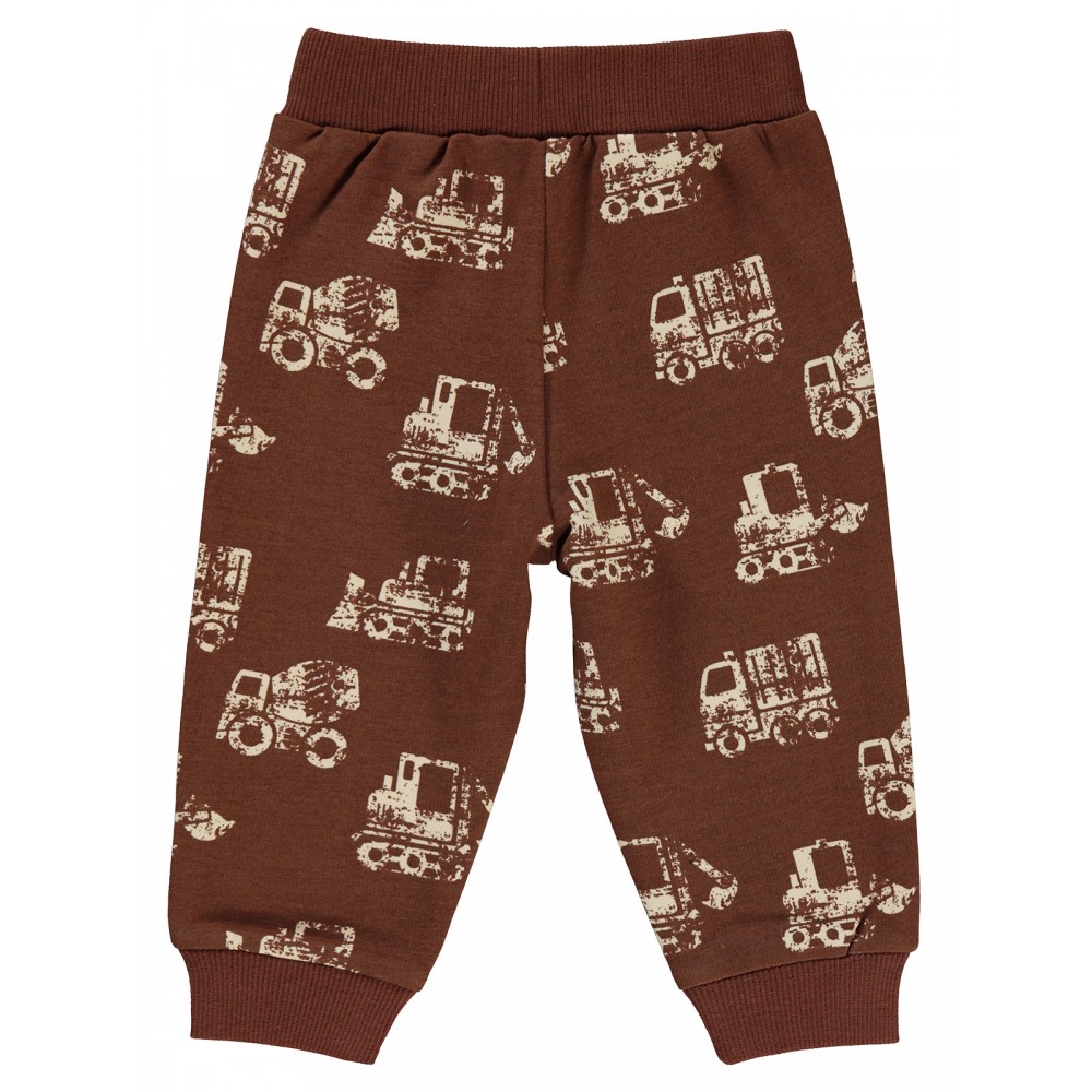 Wholesale - Civil Baby - Brown - Baby-Track Pants-68-74-80-86 Size (1-1-2-2) 6