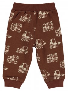 Wholesale - Civil Baby - Brown - Baby-Track Pants-68-74-80-86 Size (1-1-2-2) 6