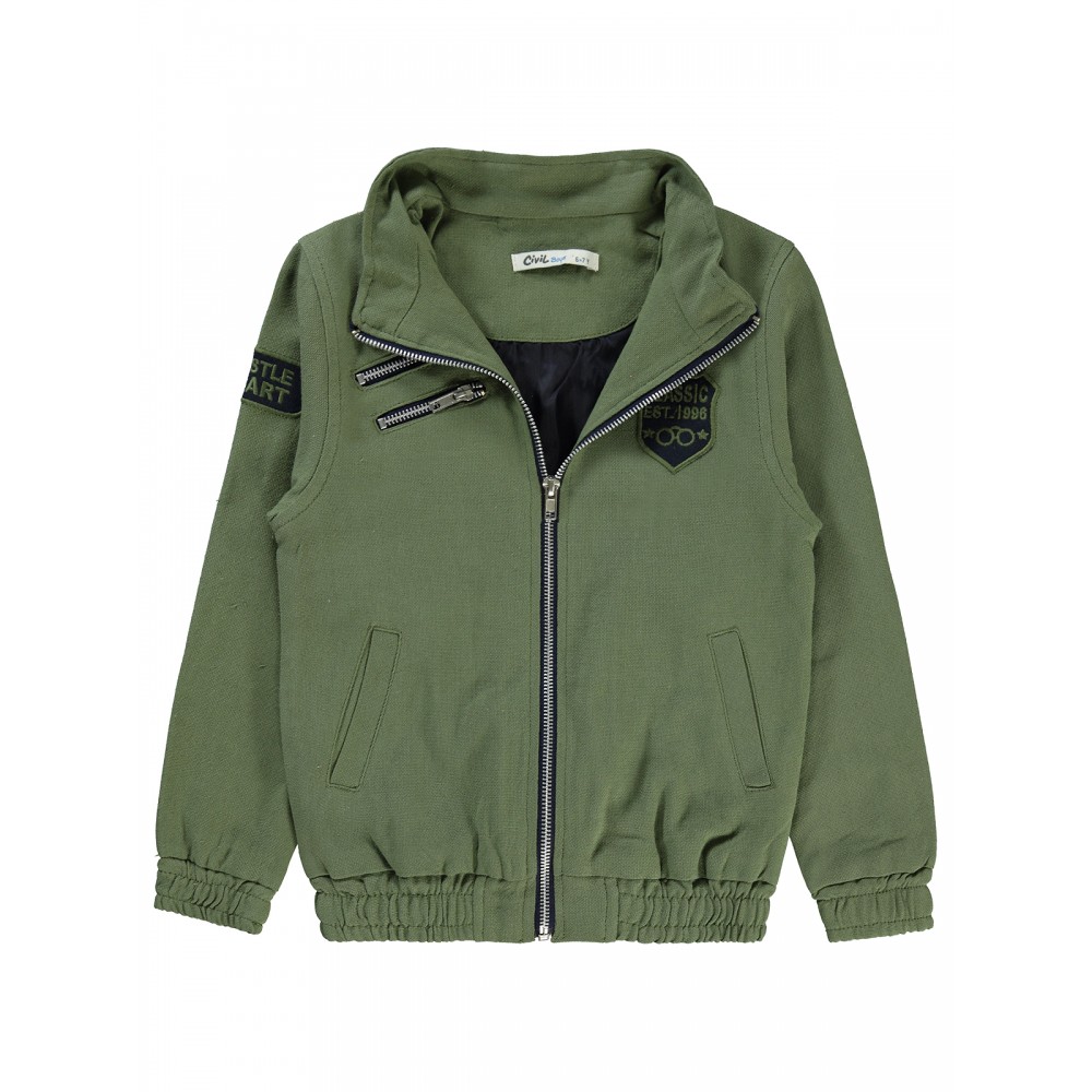 Wholesale - Civil Boys - Khaki - Boy-Jacket-6-7-8-9 Year (1-1-1-1) 4