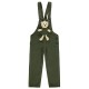 Wholesale - Civil Girls - Khaki - Girl-Dungarees-2-3-4-5 Year (1-1-1-1) 4