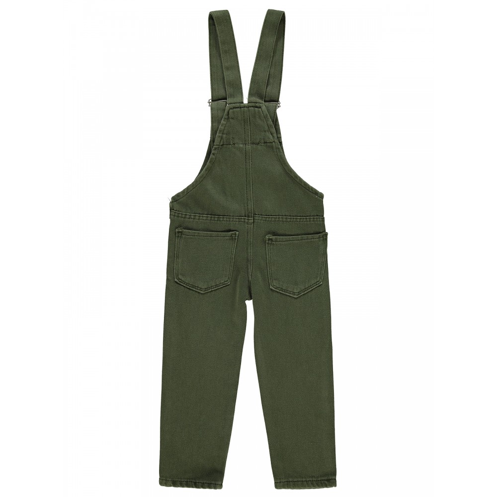 Wholesale - Civil Girls - Khaki - Girl-Dungarees-2-3-4-5 Year (1-1-1-1) 4