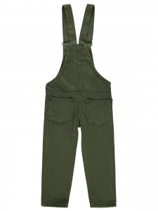 Wholesale - Civil Girls - Khaki - Girl-Dungarees-2-3-4-5 Year (1-1-1-1) 4