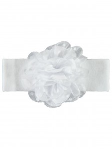 Wholesale - Minidamla-Lüks Tekin - White - -Scrunchy-S Size (Of 6) 6 Pieces