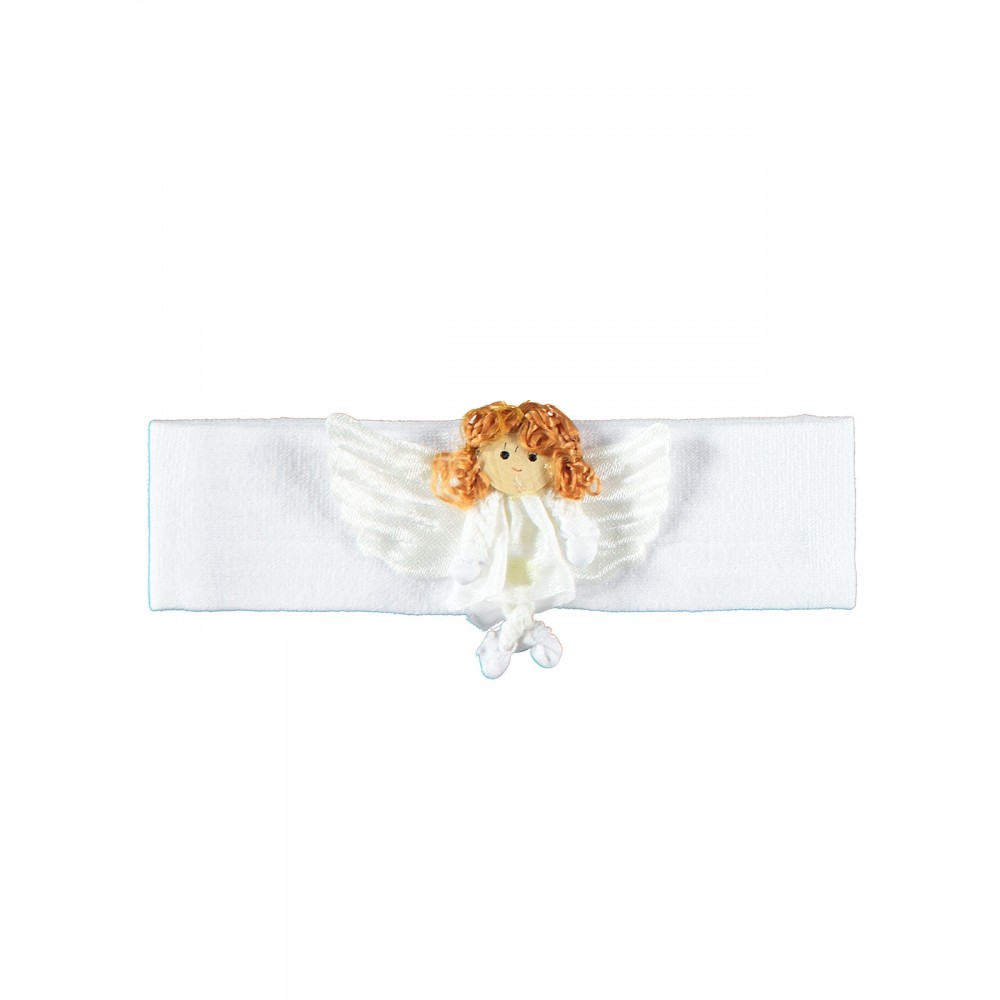 Wholesale - Minidamla-Lüks Tekin - White - -Scrunchy-S Size (Of 6) 6 Pieces