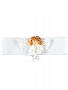 Wholesale - Minidamla-Lüks Tekin - White - -Scrunchy-S Size (Of 6) 6 Pieces