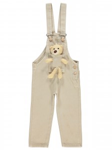 Wholesale - Civil Girls - Beige - Girl-Dungarees-2-3-4-5 Year (1-1-1-1) 4