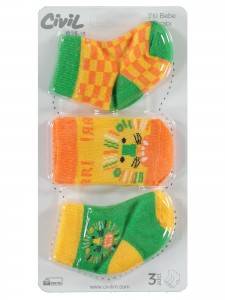 Wholesale - Civil Baby - Standard - Baby-Socks Sets-S Size (Of 12) 12