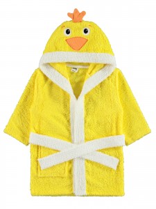 Wholesale - Civil Baby - Yellow - Baby-Bathrobe-S Size (Of 4) 4