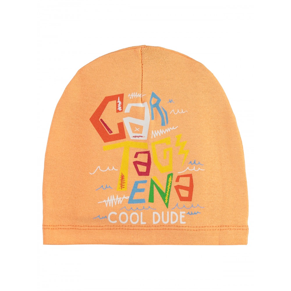 Wholesale - Albimama-Sinem Ulusoy - Orange - Boy-Hat Beret-S Size (Of 4) 4