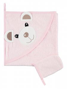 Wholesale - Civil Baby - Pink - Baby-Towel-S Size (Of 2) 2