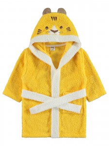 Wholesale - Civil Baby - Mustard - Baby-Bathrobe-S Size (Of 4) 4