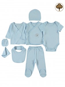 Civil Baby - Blue - Baby-Snapsuit Sets-50 Month (1) 1