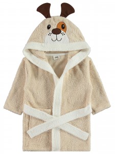 Wholesale - Civil Baby - Milkybrown - Baby-Bathrobe-S Size (Of 4) 4