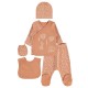 Wholesale - Civil Baby - Light Brown - Baby-Snapsuit Sets-50 Month (Of 2 ) 2