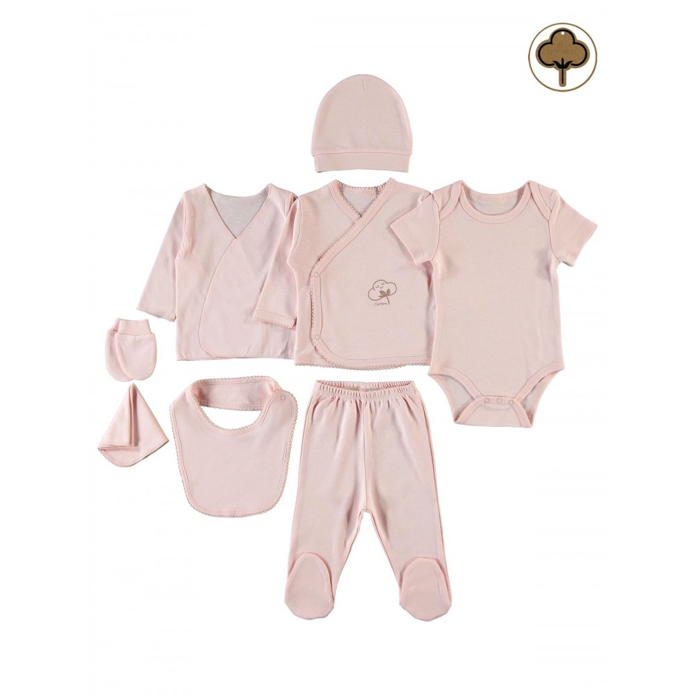 Civil Baby - Pink - Baby-Snapsuit Sets-50 Month (1) 1