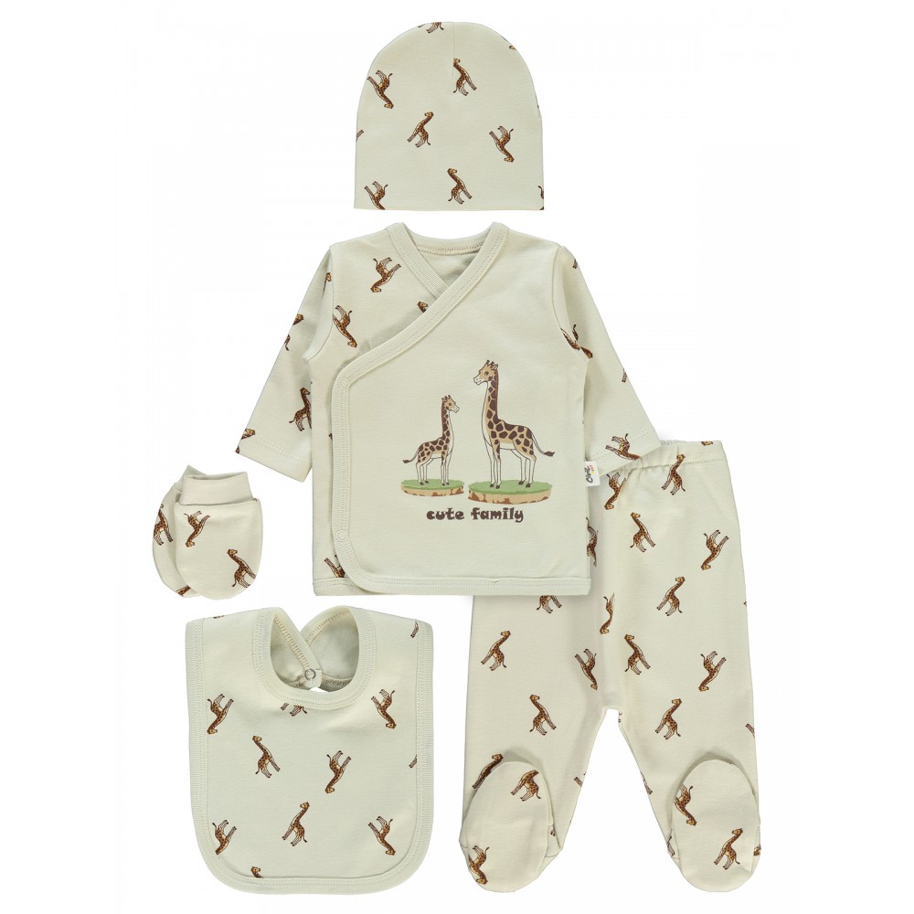 Wholesale - Civil Baby - Stone - Baby-Snapsuit Sets-50 Month (Of 2 ) 2