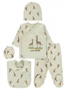 Wholesale - Civil Baby - Stone - Baby-Snapsuit Sets-50 Month (Of 2 ) 2