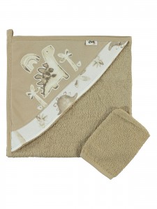 Wholesale - Civil Baby - Milkybrown - Baby-Towel-S Size (Of 2) 2