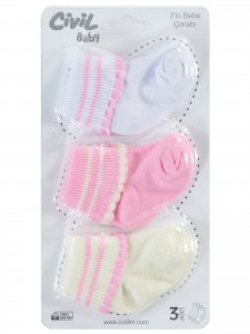 Wholesale - Civil Baby - Standard - Baby-Socks Sets-S Size (Of 12) 12 Pieces