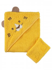 Wholesale - Civil Baby - Mustard - Baby-Towel-S Size (Of 4) 4 Pieces