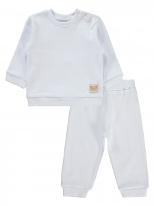 Wholesale - Civil Baby - White - Baby-Set-68-74-80-86 Month (1-1-1-1) 4