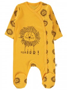 Wholesale - Civil Baby - Mustard - Baby-Overalls-56-62-68 Month(1-1-1) 3