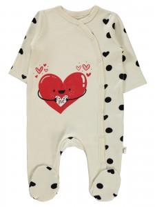 Wholesale - Civil Baby - Ecru - Baby-Overalls-56-62-68 Month(1-1-1) 3