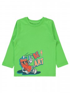 Civil Boys - Lemon Green - Boy-Sweatshirt-2-3-4-5 Year (1-1-1-1) 4