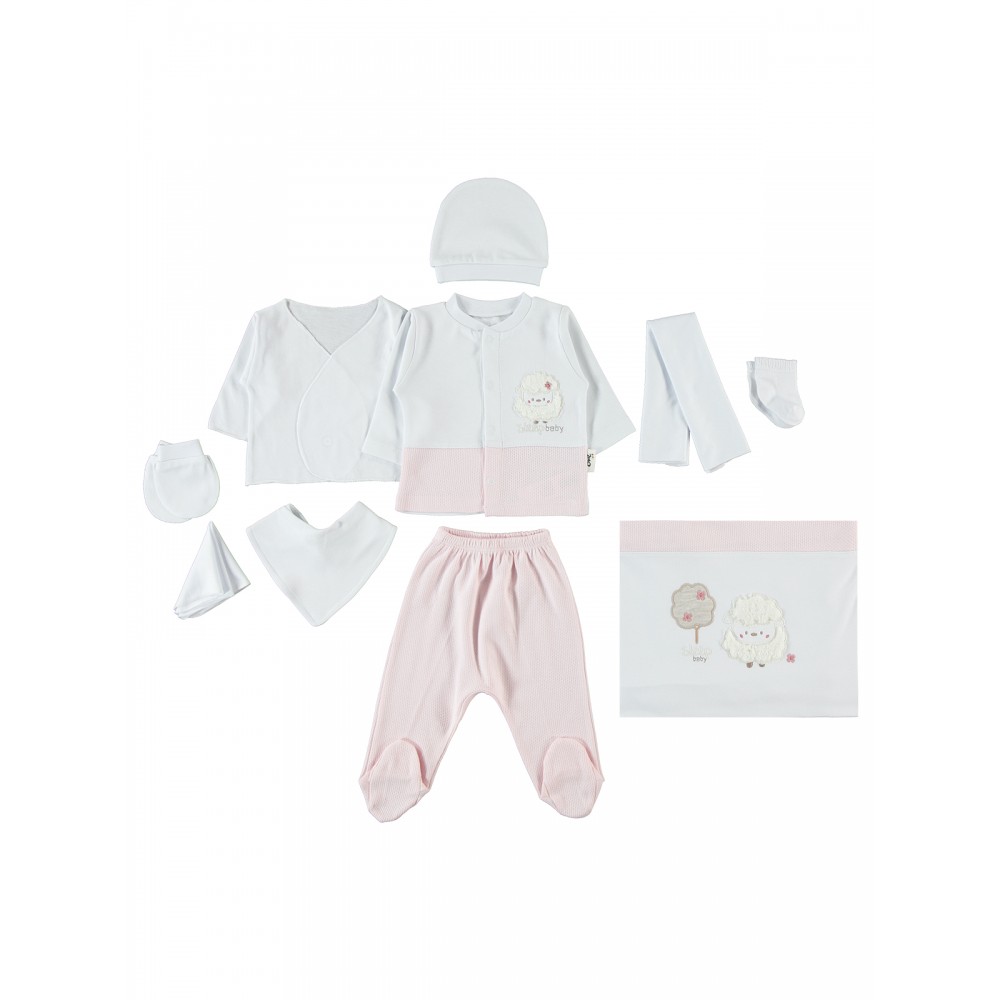 Civil Baby - Pink - Baby-Snapsuit Sets-50 Month (1) 1