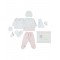 Civil Baby - Pink - Baby-Snapsuit Sets-50 Month (1) 1