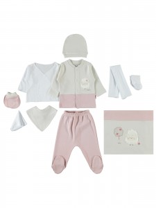 Civil Baby - Dusty Rose - Baby-Snapsuit Sets-50 Month (1) 1