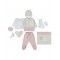 Civil Baby - Dusty Rose - Baby-Snapsuit Sets-50 Month (1) 1