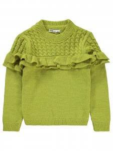 Civil Girls - Green - Girl-Sweater-6-7-8-9 Year (1-1-1-1) 4