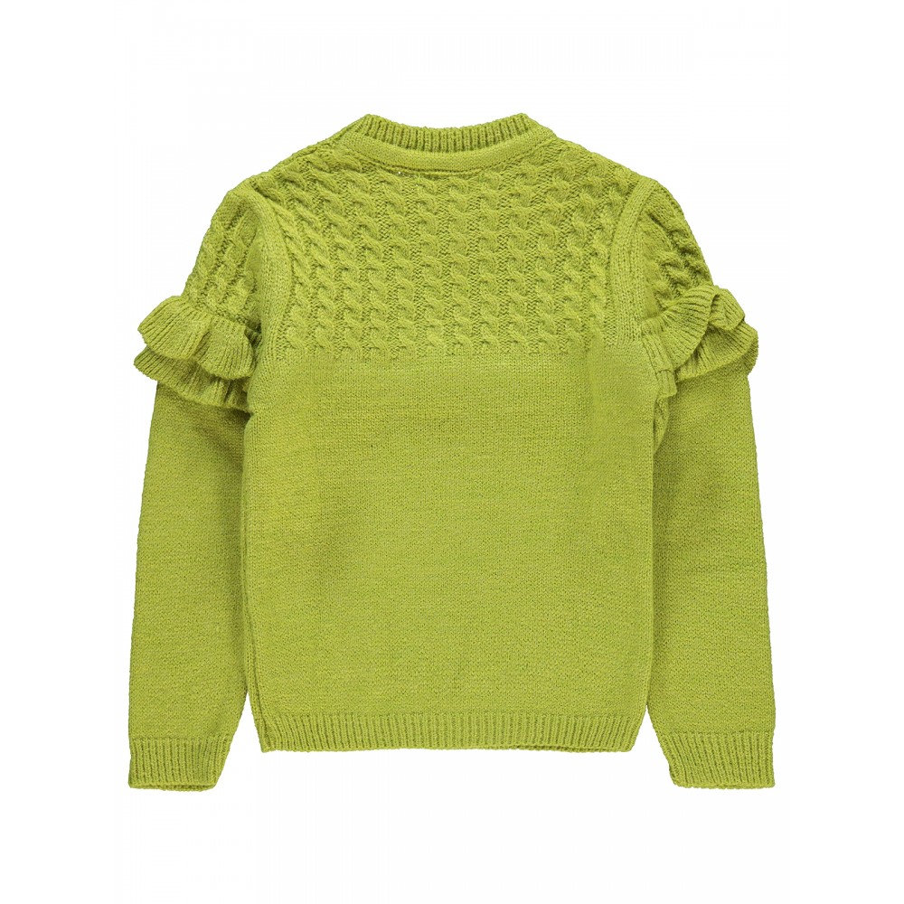 Civil Girls - Green - Girl-Sweater-6-7-8-9 Year (1-1-1-1) 4