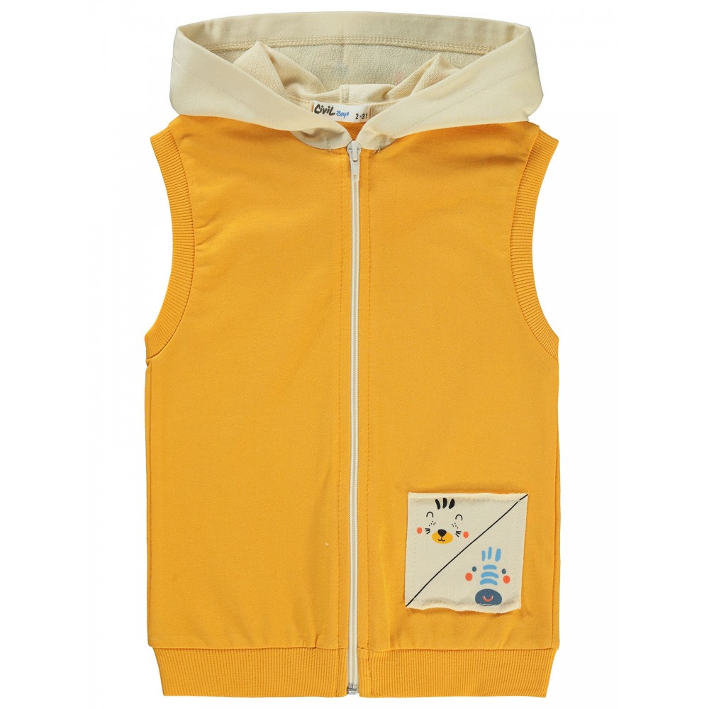 Civil Boys - Mustard - Boy-Waistcoat-2-3-4-5 Year (1-1-1-1) 4