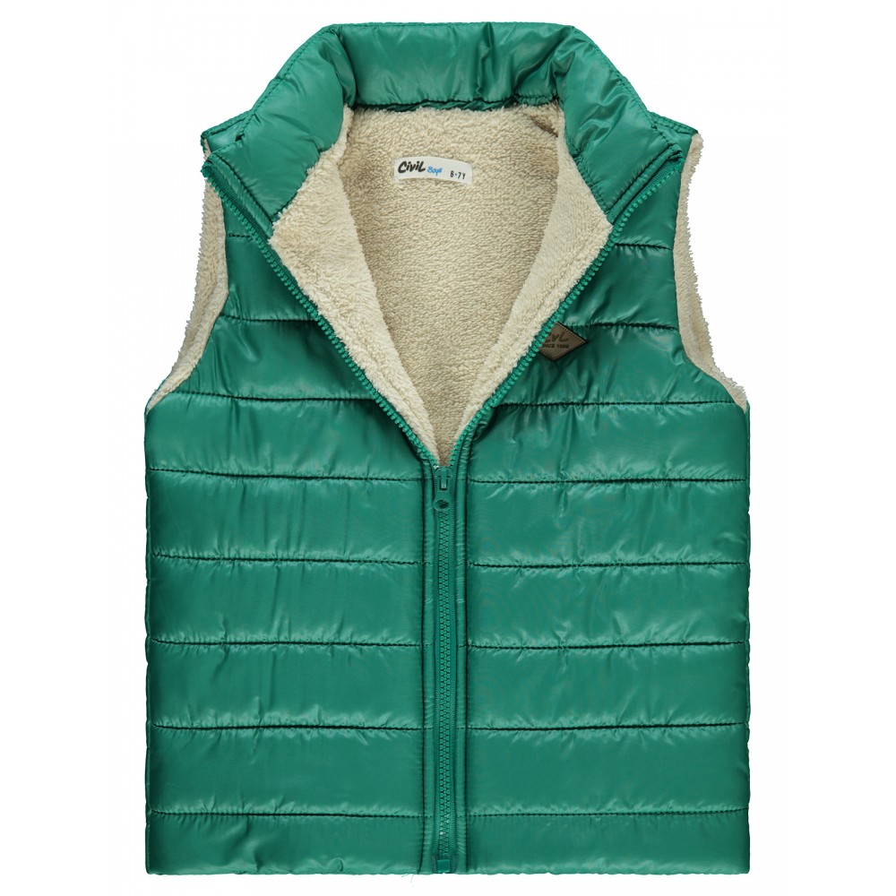 Civil Boys - Pine Green - Boy-Waistcoat-6-7-8-9 Year (1-1-1-1) 4