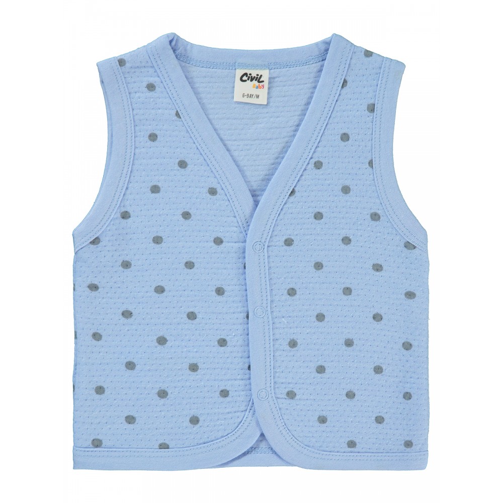 Civil Baby - Blue - Baby-Waistcoat-68-74-80-86 Month (1-1-1-1) 4