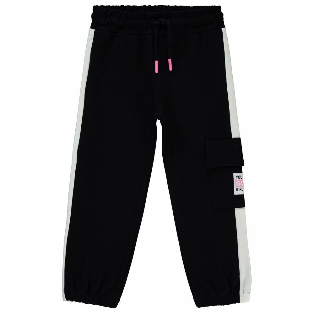 Civil Girls - Black - Girl-Track Pants-2-3-4-5 Year (1-1-1-1) 4