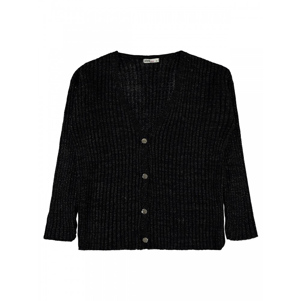 Civil Girls - Black - Girl-Cardigan-10-11-12-13 Year  (1-1-1-1) 4