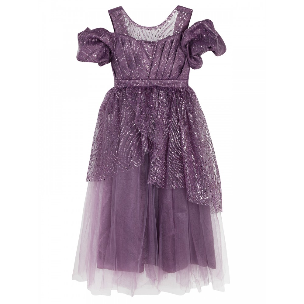 Civil Girls - Lavender - Girl-Occasional Dresses-6-8-10-12-14 ( 1-1-1-1-1 ) 5