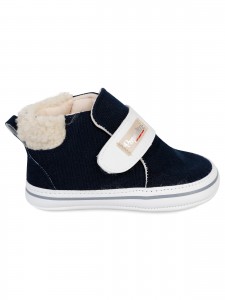 Papulin - Navy - Baby-Booties-17-18-19 Number (4-4-4) 12