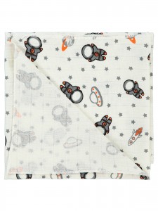 Civil Baby - Ecru - Baby-Blanket And Swaddle-S Size (Of 2) 2