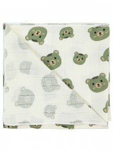 Civil Baby - Khaki - Baby-Blanket And Swaddle-S Size (Of 2) 2