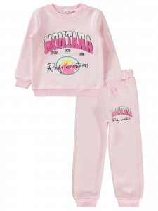 Civil Girls - Sweet Pink - Girl-Tracksuit Set-2-3-4-5 Year (1-1-1-1) 4