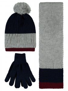 Civil Boys - Navy - Boy-Scarf Beanie Glove Sets-S Size (Of 4) 4