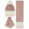 Civil Girls - Pink - Girl-Scarf Beanie Glove Sets-S Size (Of 4) 4