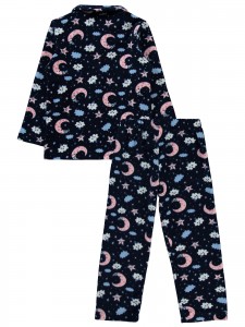 Civil Girls - Navy - Girl-Pajamas Set-6-7-8-9 Year (1-1-1-1) 4